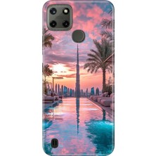 Adasena iPhone 7 Plus - 8 Plus Kılıf Desenli Baskılı Tpu Rubber Kapak Luxury Dubai
