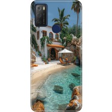 Senada Tcl 20E Kılıf Desenli Baskılı Tpu Rubber Kapak Hayalimdeki Ev