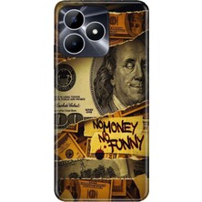 Adasena Realme Note 50 4g Kılıf Desenli Baskılı Tpu Rubber Kapak Money
