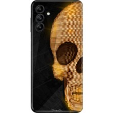 Adasena Samsung Galaxy A17 Kılıf Desenli Baskılı Tpu Rubber Kapak Skull Art