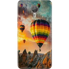 General Mobile Gm 5 Plus Kılıf Desenli Baskılı Tpu Rubber Kapak Ürgüp