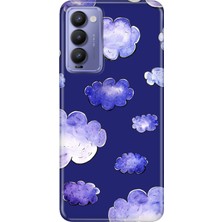 Adasena Tecno Camon 18 Kılıf Desenli Baskılı Tpu Rubber Kapak Rüyadaki Bulut