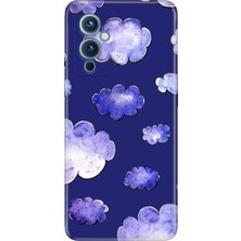 Adasena Oneplus 9 Kılıf Desenli Baskılı Tpu Rubber Kapak Rüyadaki Bulut