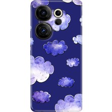 Adasena Tecno Camon 20 Premier 5g Kılıf Desenli Baskılı Tpu Rubber Kapak Rüyadaki Bulut
