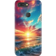 Adasena General Mobile Gm 9 Pro Kılıf Desenli Baskılı Tpu Rubber Kapak Okyanus