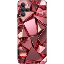 Adasena Omix X700 Kılıf Desenli Baskılı Tpu Rubber Kapak Pembe Deco