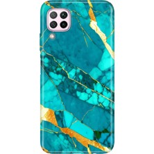 Adasena Huawei P40 Lite Kılıf Desenli Baskılı Tpu Rubber Kapak Pragmermer