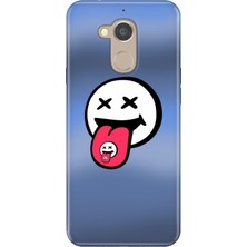 Adasena General Mobile Gm 8 Kılıf Desenli Baskılı Tpu Rubber Kapak Smile For You