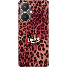 Adasena Vivo Y27 Kılıf Desenli Baskılı Tpu Rubber Kapak Queen