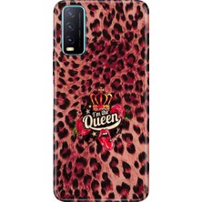 Adasena Vivo Y11S Y20 Y20S Kılıf Desenli Baskılı Tpu Rubber Kapak Queen