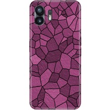 Adasena Nothing Phone 2 Kılıf Desenli Baskılı Tpu Rubber Kapak Pinkwall