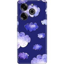 Tecno Pova 6 Pro Kılıf Desenli Baskılı Tpu Rubber Kapak Rüyadaki Bulut
