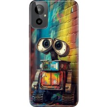 Adasena General Mobile Gm 23-Se Kılıf Desenli Baskılı Tpu Rubber Kapak Robotic