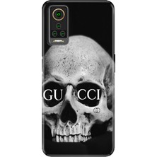 General Mobile Gm 22 Pro Kılıf Desenli Baskılı Tpu Rubber Kapak Skull Fashion