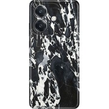 Adasena Oppo A3 4g Kılıf Desenli Baskılı Tpu Rubber Kapak Sky Mermer