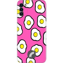 Adasena Reeder S19 Max Pro S Kılıf Desenli Baskılı Tpu Rubber Kapak Pink Eggs