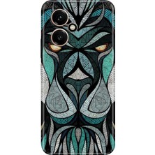 Adasena Honor 400 Kılıf Desenli Baskılı Tpu Rubber Kapak Lion Mandala