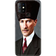 Adasena Infinix Hot 10 Kılıf Desenli Baskılı Tpu Rubber Kapak Paşam