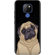 General Mobile Gm 20 Kılıf Desenli Baskılı Tpu Rubber Kapak Minnoş Pug