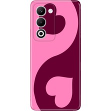 Adasena Oppo A5 5g Kılıf Desenli Baskılı Tpu Rubber Kapak Pinker Love