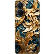 Adasena Vivo Y16 Kılıf Desenli Baskılı Tpu Rubber Kapak Sarmaşık