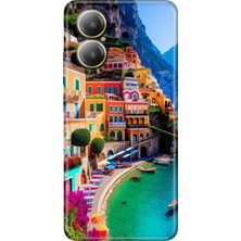 Adasena Realme 12 Lite Kılıf Desenli Baskılı Tpu Rubber Kapak Portofino