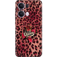 Oppo Reno 13 Pro Kılıf Desenli Baskılı Tpu Rubber Kapak Queen
