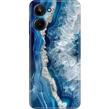 Adasena Realme 10 4g Kılıf Desenli Baskılı Tpu Rubber Kapak Otto Marble
