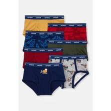 Carter's Erkek Çocuk Desenli 7'li Külot Set Renkli 3T734110