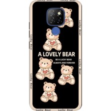 General Mobile Gm 20 Kılıf Desenli Baskılı Tpu Rubber Kapak Smile Bear