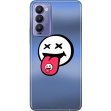 Adasena Tecno Camon 18 Kılıf Desenli Baskılı Tpu Rubber Kapak Smile For You