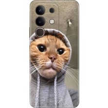 Adasena Vivo Y29 Kılıf Desenli Baskılı Tpu Rubber Kapak Selfie Kedicik