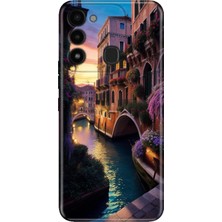 Adasena Tecno Spark 8c Kılıf Desenli Baskılı Tpu Rubber Kapak Venedik