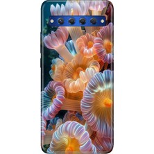 Adasena Tcl 10 Plus Kılıf Desenli Baskılı Tpu Rubber Kapak Okyanustaki Hayat