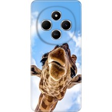 Adasena Xiaomi Redmi 14C Kılıf Desenli Baskılı Tpu Rubber Kapak Öpücük