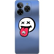 Adasena General Mobile Era 50 Kılıf Desenli Baskılı Tpu Rubber Kapak Smile For You