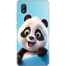 Adasena Tcl L7 Kılıf Desenli Baskılı Tpu Rubber Kapak Panda