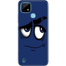 Senada Realme C21 Kılıf Desenli Baskılı Tpu Rubber Kapak Acaba