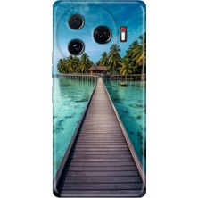 Adasena Tecno Camon 30 Pro 5g Kılıf Desenli Baskılı Tpu Rubber Kapak Maldives