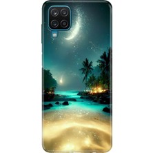 Adasena Samsung Galaxy A12 M12 Kılıf Desenli Baskılı Tpu Rubber Kapak Rüya Ada