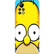 Adasena Infinix Note 11 Pro Kılıf Desenli Baskılı Tpu Rubber Kapak Simpsonface