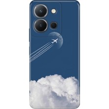 Adasena Vivo Y36 Kılıf Desenli Baskılı Tpu Rubber Kapak Uçtum