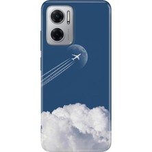 Adasena Xiaomi Redmi 10 5g Kılıf Desenli Baskılı Tpu Rubber Kapak Uçtum