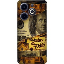 Adasena Infinix Hot 40I Kılıf Desenli Baskılı Tpu Rubber Kapak Money