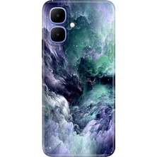 Adasena Infinix Smart 10 Kılıf Desenli Baskılı Tpu Rubber Kapak Sonsuzluk