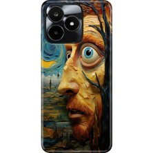 Adasena Realme C53 Kılıf Desenli Baskılı Tpu Rubber Kapak Nft
