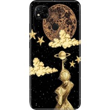 Xiaomi Redmi 10A Kılıf Desenli Baskılı Tpu Rubber Kapak MARS9999