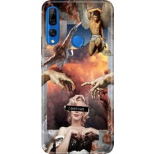 Senada Huawei Y9 Prime 2019 Kılıf Desenli Baskılı Tpu Rubber Kapak Dont Care