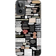 General Mobile Gm 23-Se Kılıf Desenli Baskılı Tpu Rubber Kapak Küpür