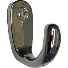 Mercansa Eco Lounge Büyük Tekli Fincan Askı, Dekor Askısı - Nikel, 12X23X30 mm